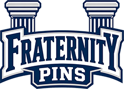 Custom Fraternity Pins Logo Transparent Small